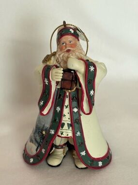 Christmas Day SANTA Thomas Kinkade Christmas ornament ASHTON DRAKE
